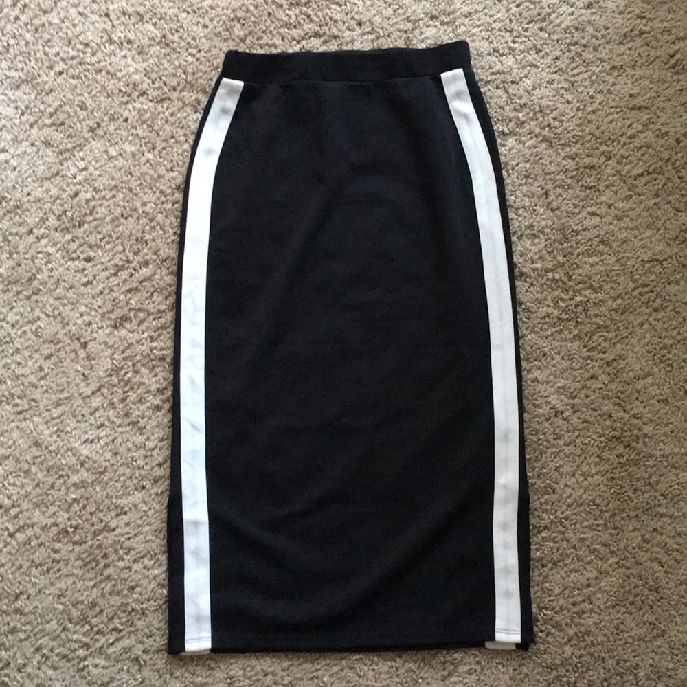 silence + noise straight skirt